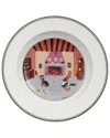 Villeroy & Boch Design Naif Plowing Rim Soup Bowl In White