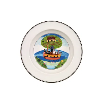 Villeroy & Boch Design Naif Rim Soup Bowl: Noah's Ark