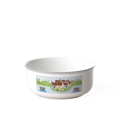 Villeroy & Boch Design Naif Round Vegetable Bowl In White