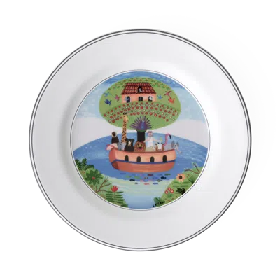 Villeroy & Boch Design Naif Salad Plate #2 Noah's Ark In Multi