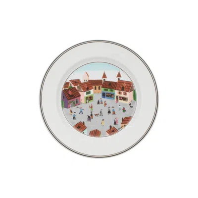 Villeroy & Boch Design Naif Salad Plate: Old Village Square