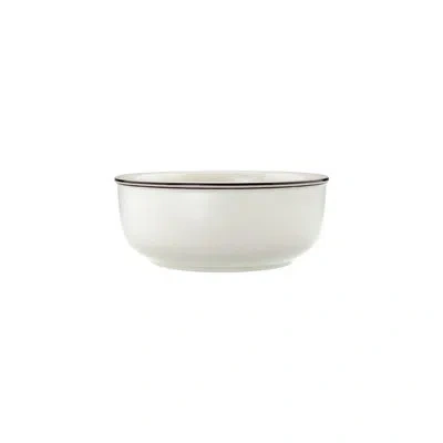 Villeroy & Boch Design Naif Soup/cereal Bowl In White;green