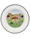 Villeroy & Boch Design Naif Spring Morning Bread & Butter Plate In White