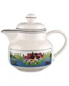 Villeroy & Boch Design Naif Teapot In White