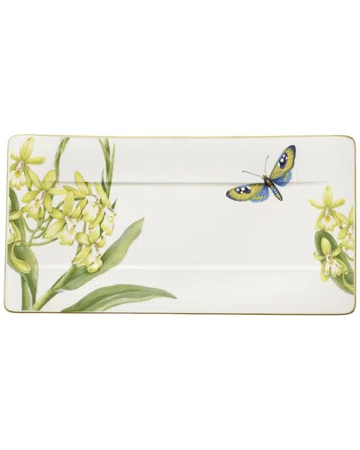 Villeroy & Boch Amazonia Medium Rectangular Sandwich Tray In Multicolor