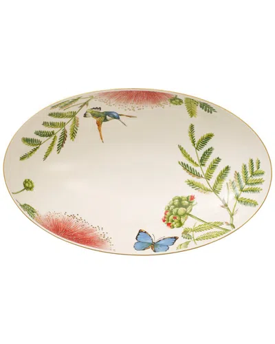 Villeroy & Boch Amazonia Porcelain Oval Bowl 30cm In Multicolor