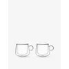 Villeroy & Boch Double-walled Set Of Two Cappuccino Glasses 250ml