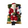 Villeroy & Boch Christmas Toys Santa On Armchair Musical