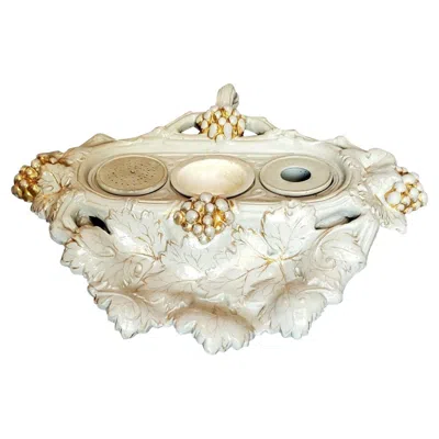 Pre-owned Villeroy & Boch Early  Stoneware Inkstand In Sand