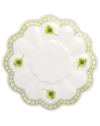 Villeroy & Boch Easter Delight Egg Cup Saucer In White