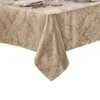 Villeroy & Boch Elrene Barcelona Jacquard Damask Oblong Tablecloth, 144 X 60 In Beige