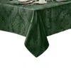Villeroy & Boch Elrene Barcelona Jacquard Damask Oblong Tablecloth, 70 X 52 In Hunter