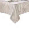 Villeroy & Boch Elrene Barcelona Jacquard Damask Oblong Tablecloth, 70 X 52 In White