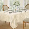 Villeroy & Boch Elrene Barcelona Jacquard Damask Square Tablecloth, 52 X 52 In Antique