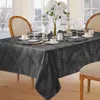 Villeroy & Boch Elrene Barcelona Jacquard Damask Square Tablecloth, 52 X 52 In Gray