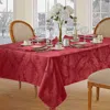 Villeroy & Boch Elrene Barcelona Jacquard Damask Square Tablecloth, 52 X 52 In Red