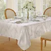 Villeroy & Boch Elrene Barcelona Jacquard Damask Square Tablecloth, 52 X 52 In White
