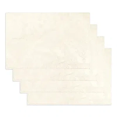 Villeroy & Boch Elrene Caiden Elegance Damask Placemat, Set Of 4 In Ivory