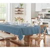 Villeroy & Boch Elrene Elegance Plaid Jacquard Oblong Tablecloth, 52 X 70 In Blu Shadow
