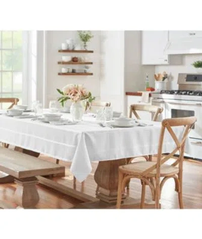 Villeroy & Boch Elrene Elegance Plaid Table Linen In White