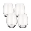 Villeroy & Boch Entree Set Of 4 Stemless Glasses