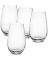 Villeroy & Boch Entree Water Tumbler/cocktail Glasses, Set Of 4