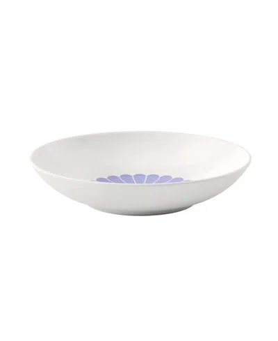 Villeroy & Boch Fleur Abstract Bloom Pasta Bowl In White