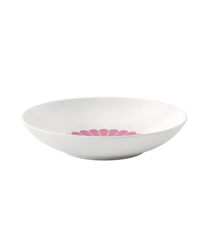 Villeroy & Boch Fleur Abstract Bloom Pasta Bowl In Pink