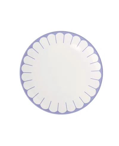 Villeroy & Boch Fleur Abstract Floral Dinner Plate In Blue