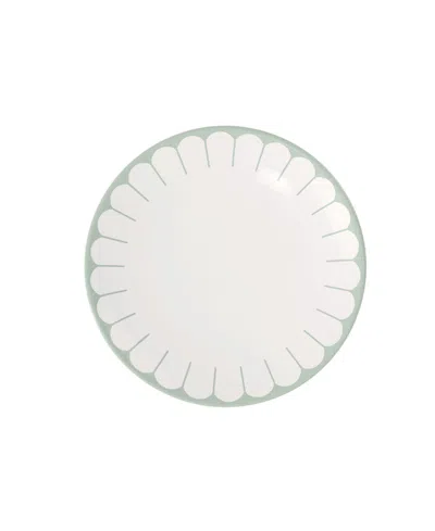 Villeroy & Boch Fleur Abstract Floral Dinner Plate In White