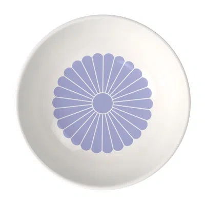 Villeroy & Boch Fleur Bleu Collection Dessert Bowl, Premium Porcelain, Made In Germany, Dishwasher And Microwave Saf In Neutral