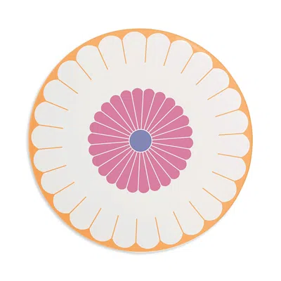 Villeroy & Boch Fleur Couleur Large Round Serving Platter In Multi