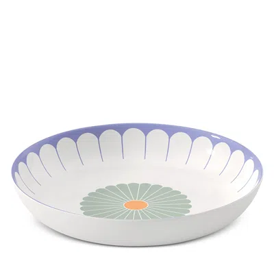 Villeroy & Boch Fleur Couleur Low Serving Bowl In Multi