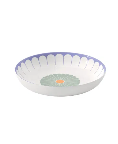 Villeroy & Boch Fleur Couleur Low Serving Bowl In Multi