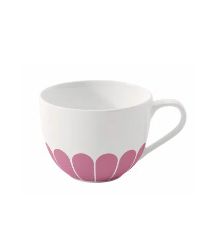 Villeroy & Boch Fleur Floral 7.75 Oz. Coffee Cup In Pink