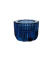 Villeroy & Boch Fleur Muli Functional Votive & Taper Candleholder In Blue
