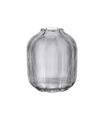 VILLEROY & BOCH FLEUR GLASS VASE, MEDIUM