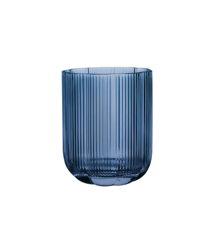 VILLEROY & BOCH FLEUR GLASS VASE, SMALL