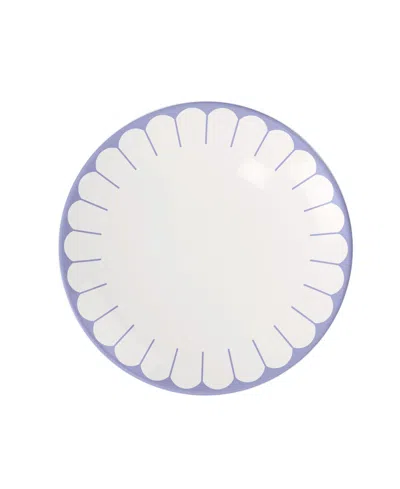 Villeroy & Boch Fleur Sleek Salad Plate In Blue
