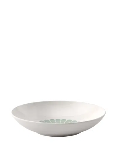 Villeroy & Boch Floral-pattern Plate Set In Green