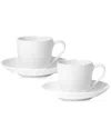 Villeroy & Boch For Me Espresso Cup & Saucer, Set Of 2