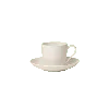 Villeroy & Boch For Me Espresso Cup & Saucer  Set Of 2 In White
