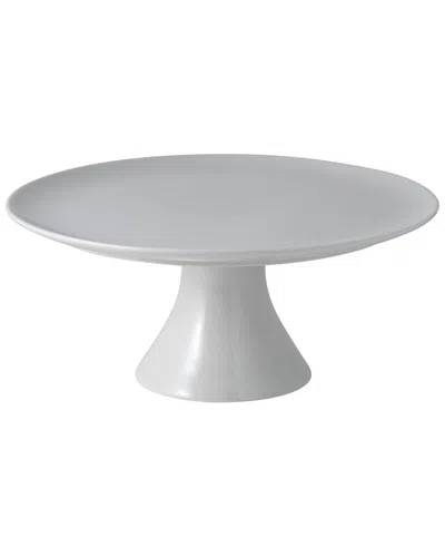 Villeroy & Boch For Me Footed Cake Plate In Gray