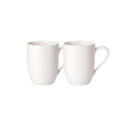 Villeroy & Boch For Me Set Of 2 Mugs In White