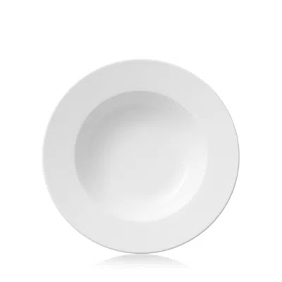 Villeroy & Boch For Me Rimmed Soup Bowl In White