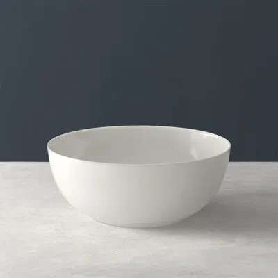 Villeroy & Boch For Me Round Vegetable Bowl In White