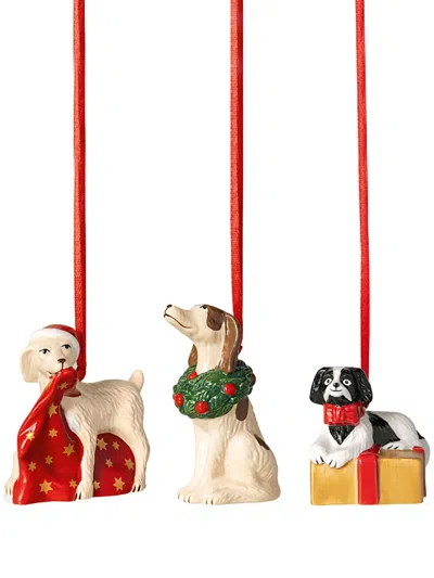 Villeroy & Boch Forest Animals Ornaments In Multi
