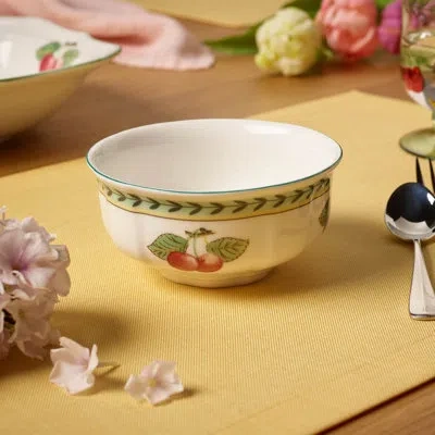 Villeroy & Boch French Garden 12.25 Oz. Fleurence Dessert Bowl In Blue;white;green;yellow
