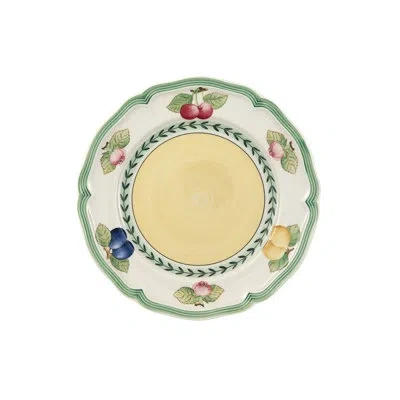 Villeroy & Boch French Garden 8.25" Fleurence Salad Plate In Green;yellow