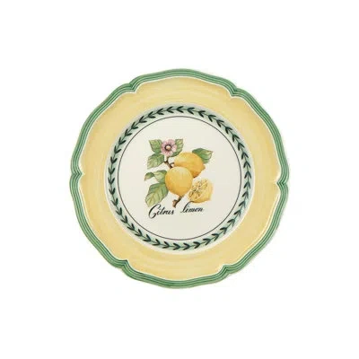 Villeroy & Boch French Garden 8.25" Valence Salad Plate In Green;yellow